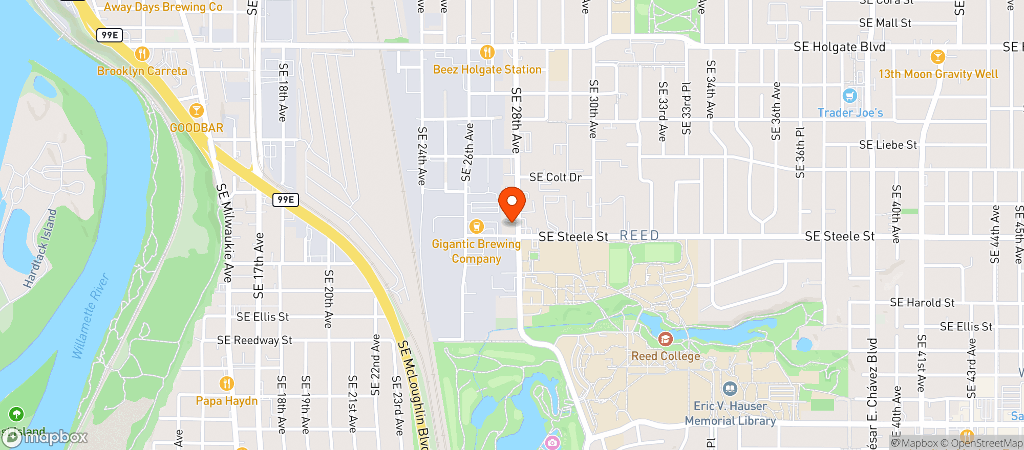 Map showing Floyd's Cannabis Co - Se