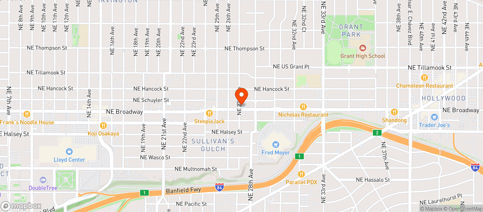Map showing Refinery Cannabis Connoisseur