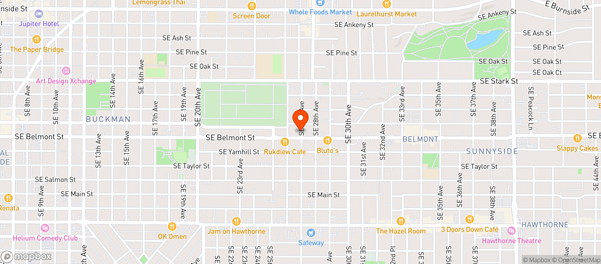 Map showing Vern The