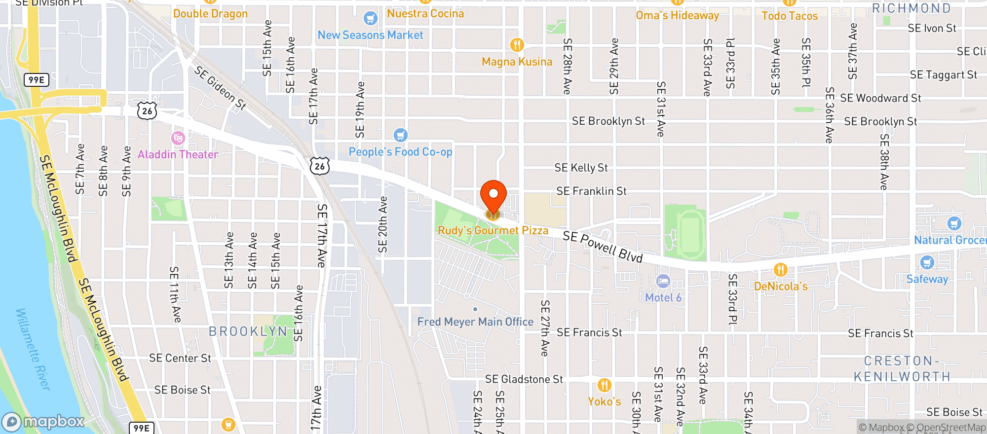 Map showing Baby Ketten Klub