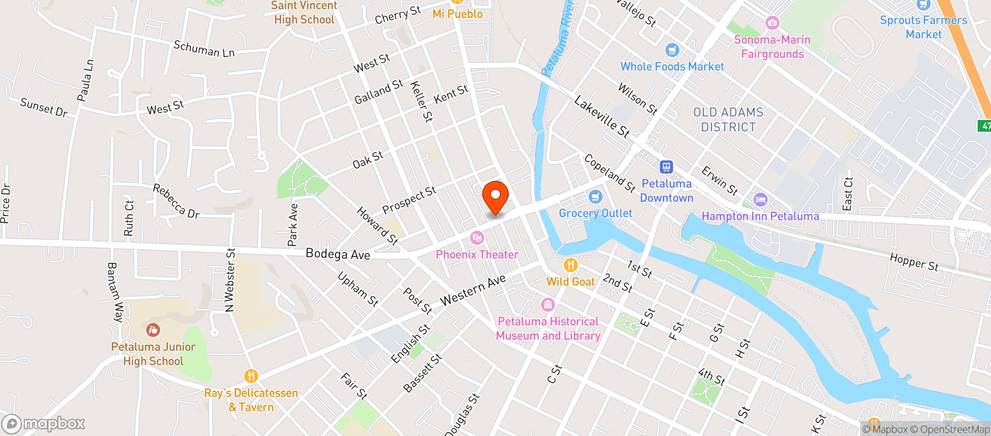 Map showing Shuckery