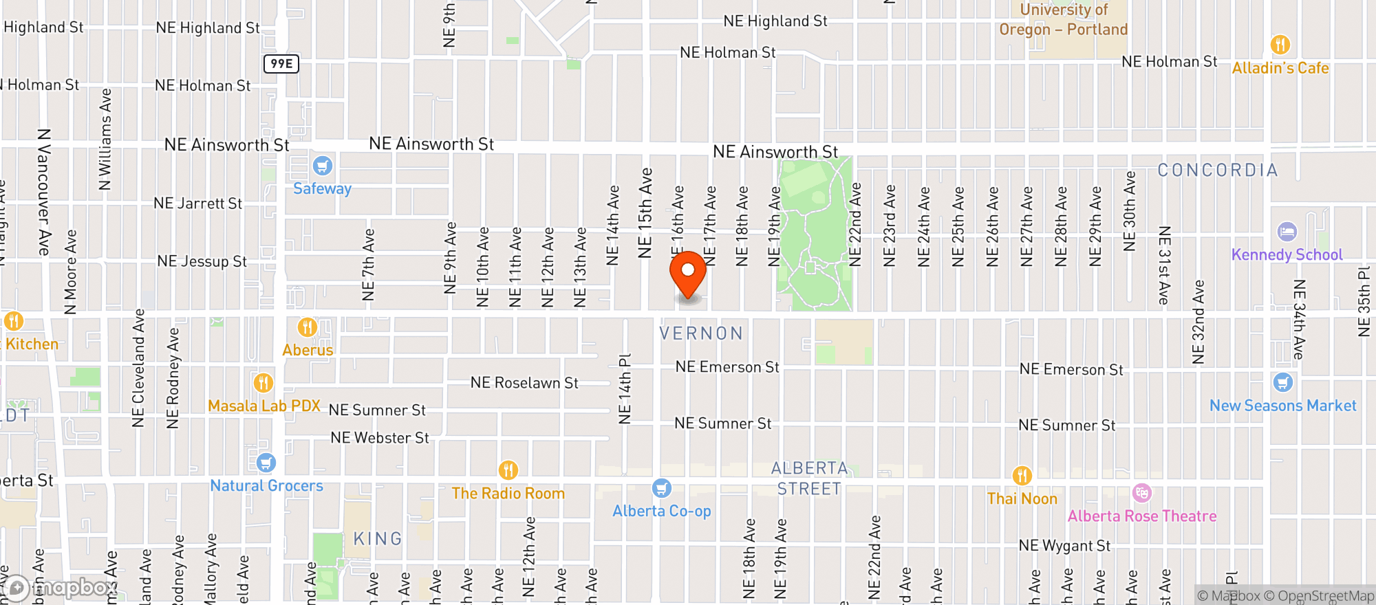 Map showing No Saint