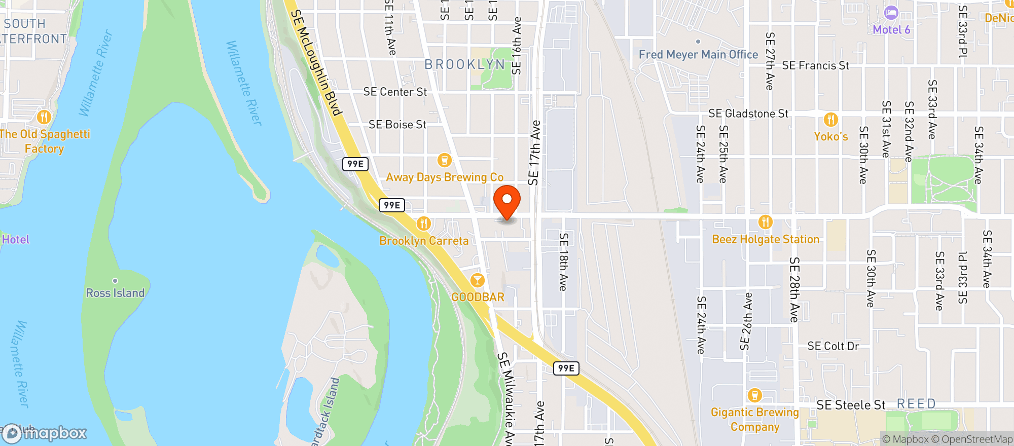 Map showing Pakalolo Pdx