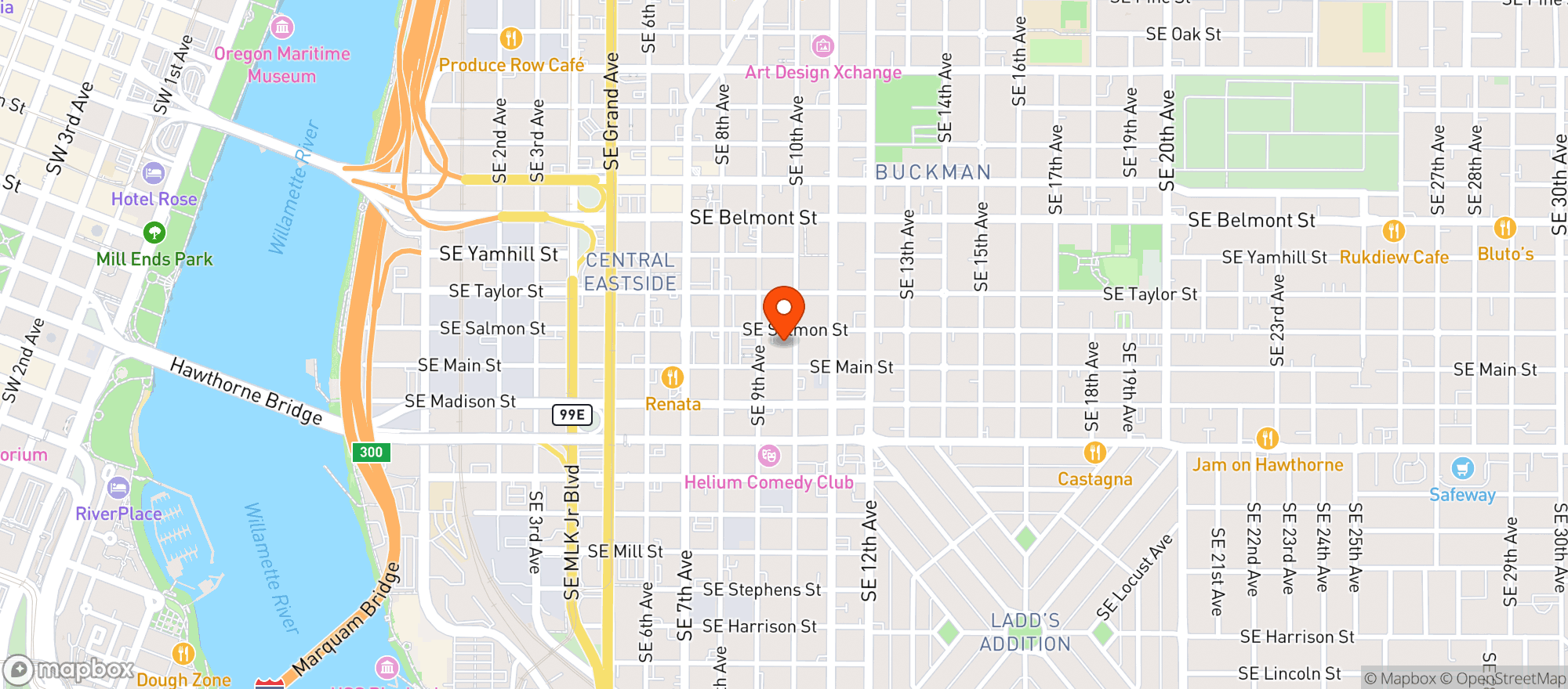 Map showing Birdie Time Pub