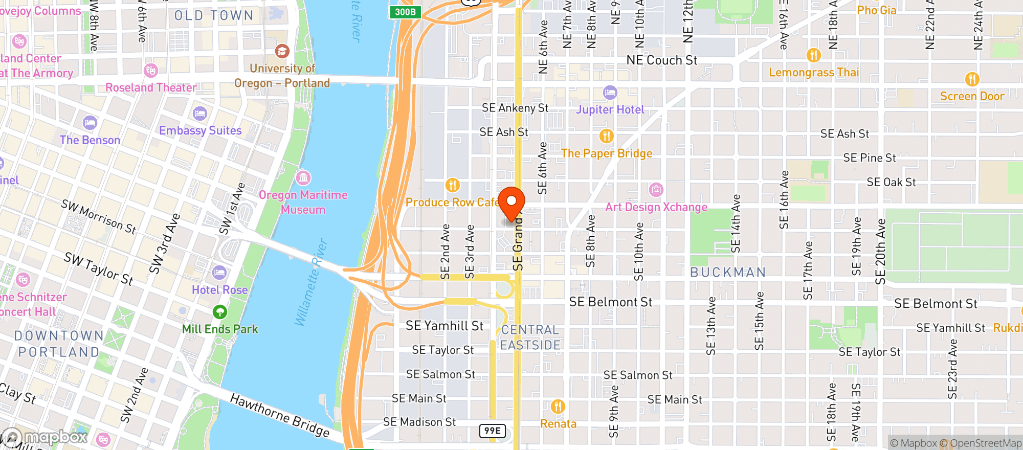 Map showing Slow Bar