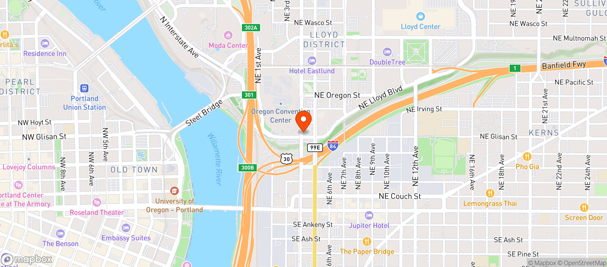 Map showing Spirit Of 77