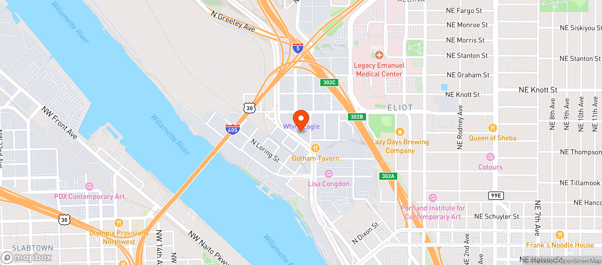 Map showing Serra