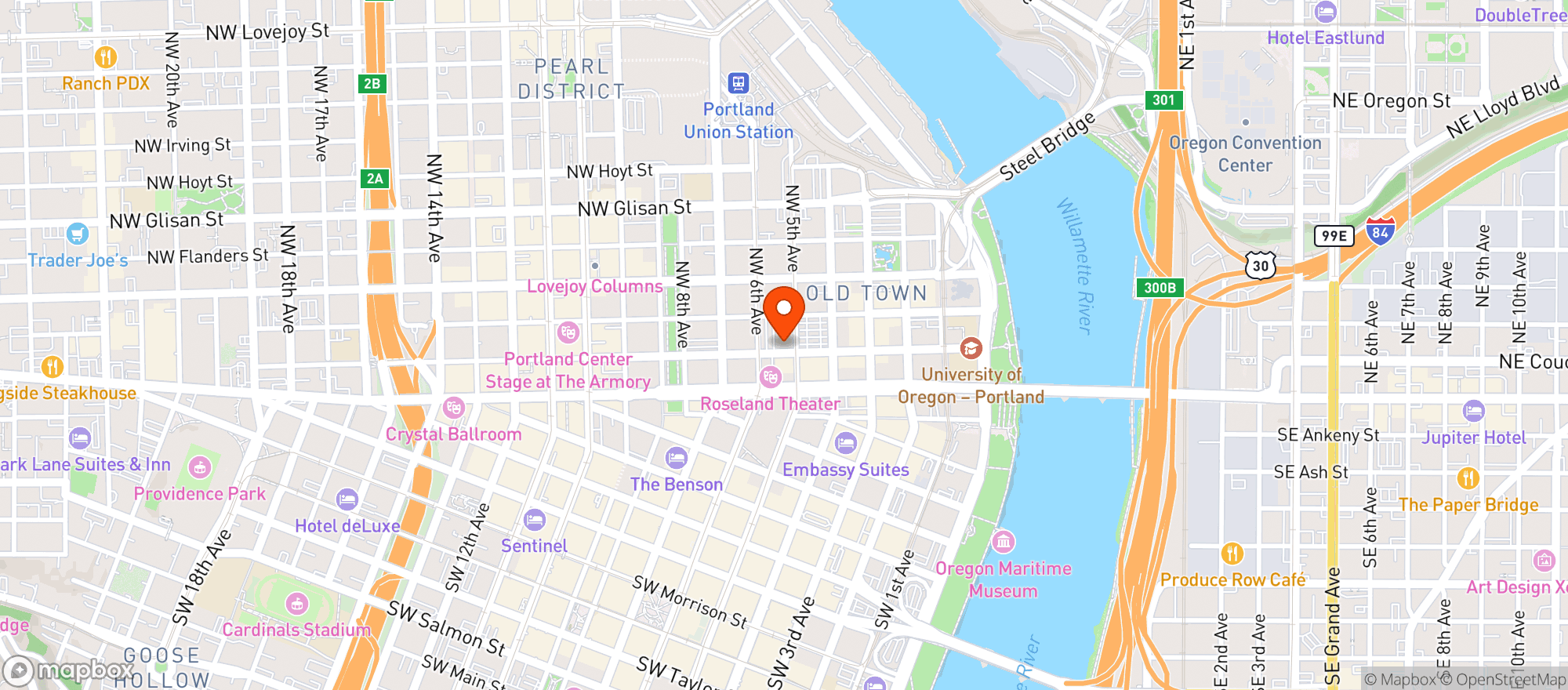 Map showing Xmart