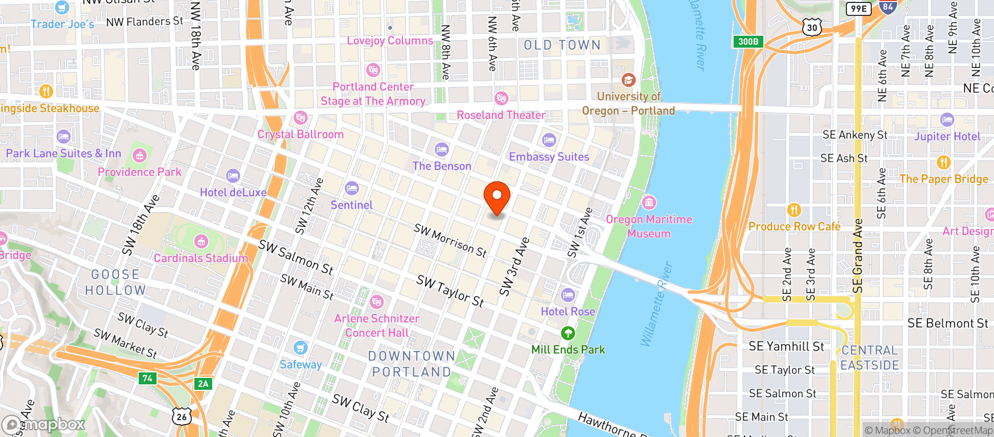 Map showing Petersons #4