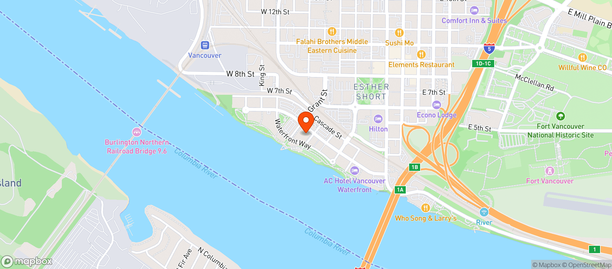 Map showing Silver Moon Holistic