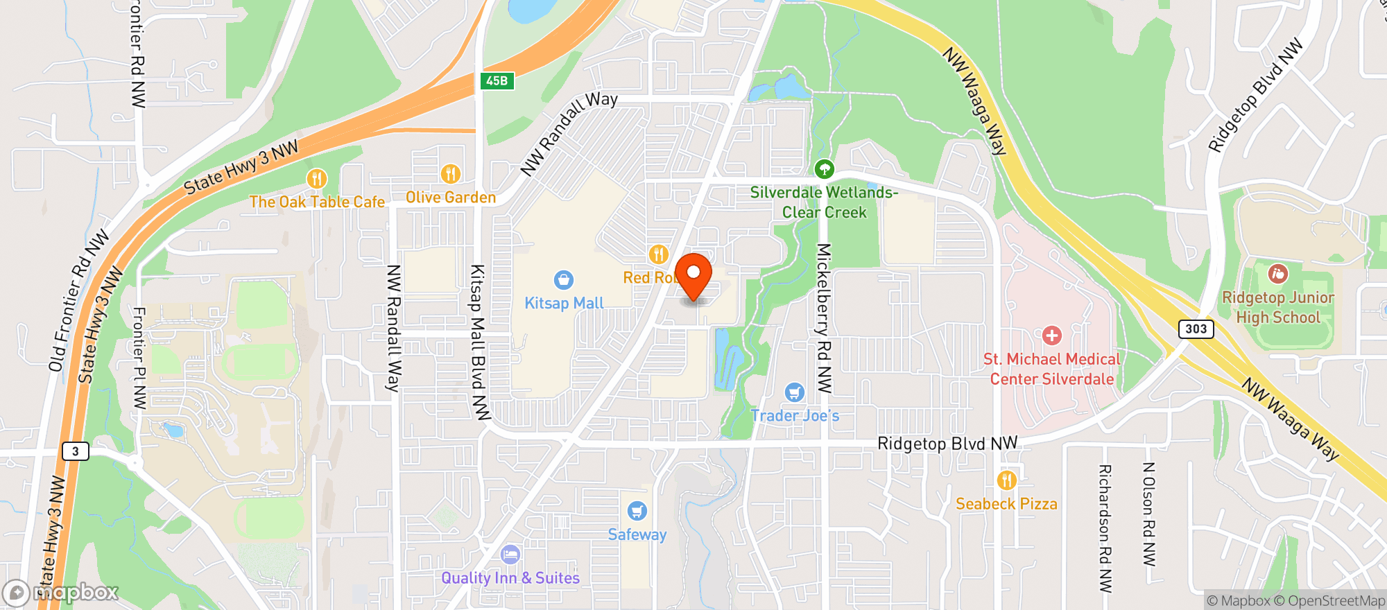 Map showing Gnc