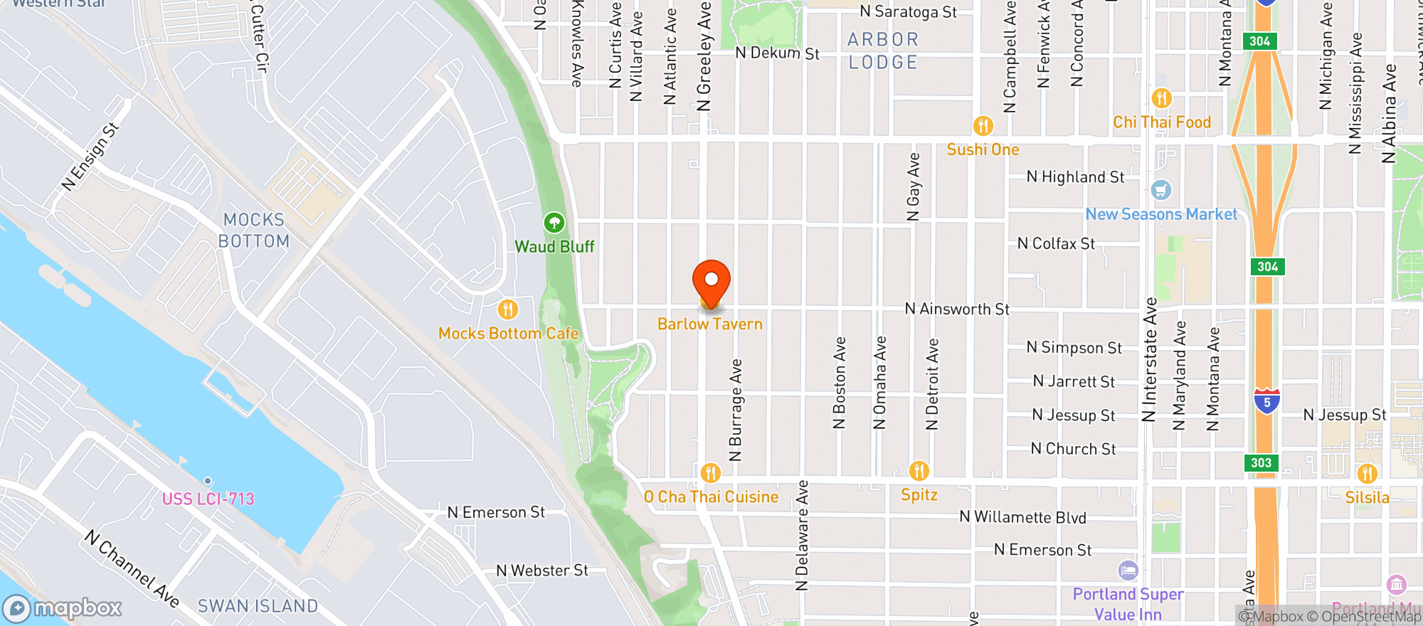 Map showing Smooth Roots - Greeley