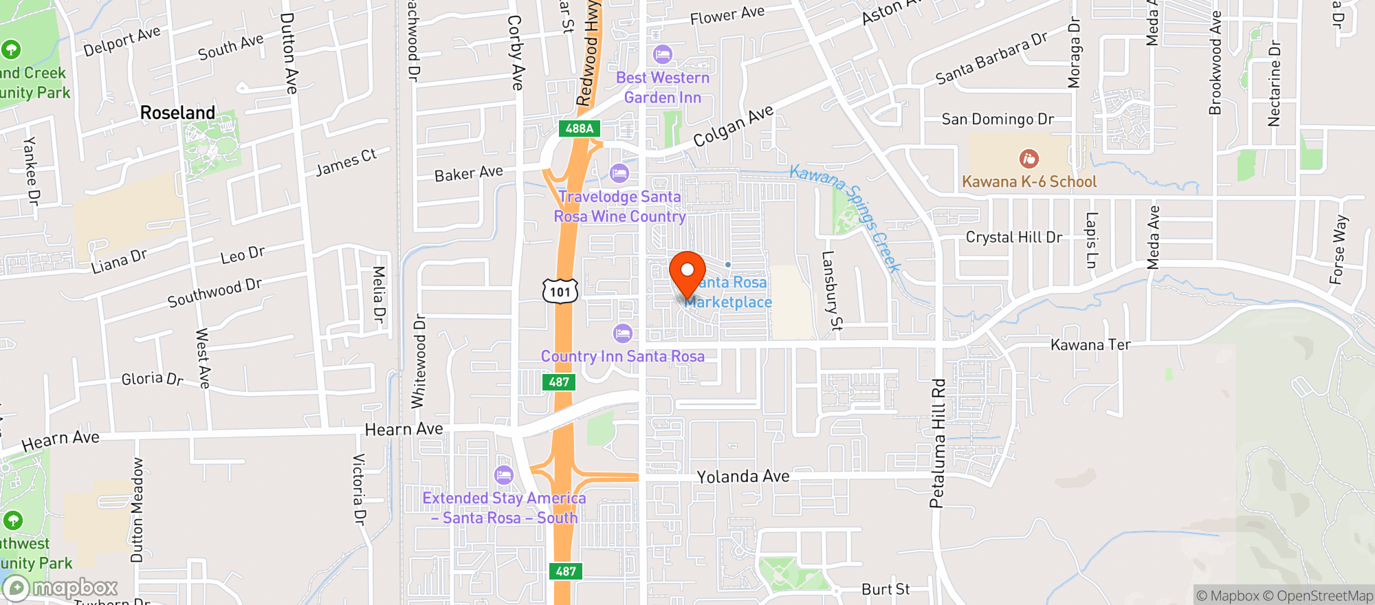 Map showing Trader Joes #178