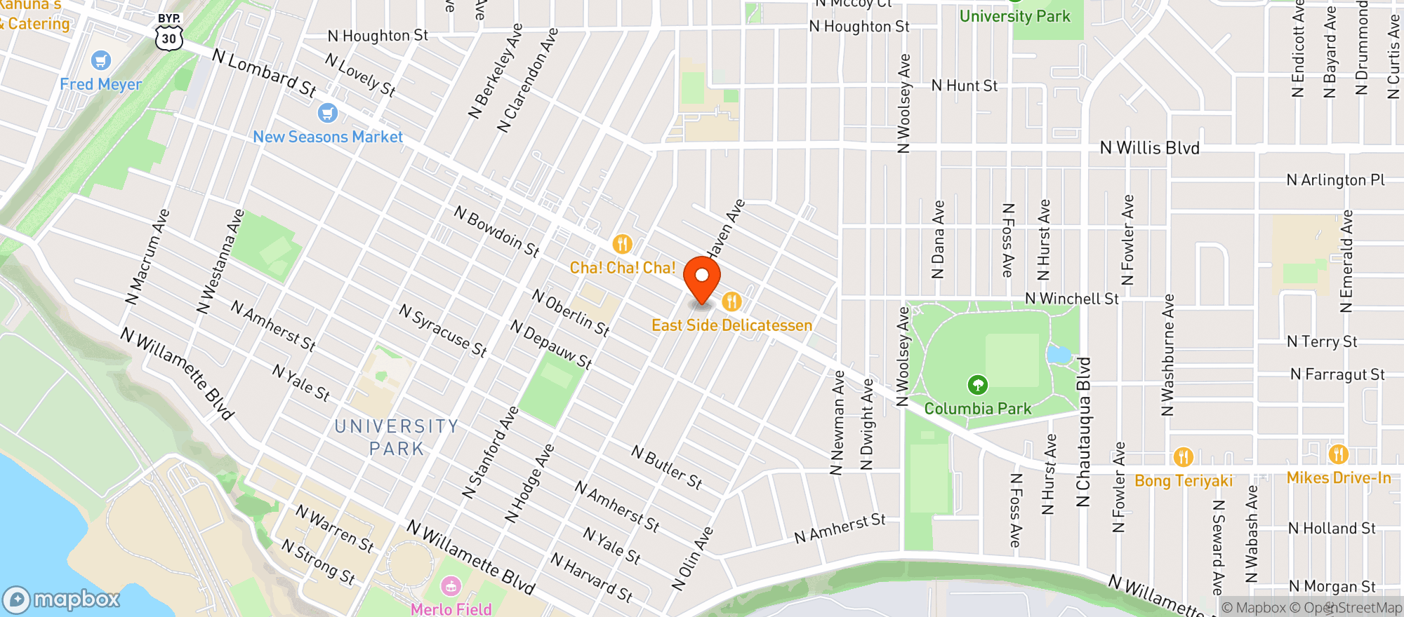 Map showing Lombard Market