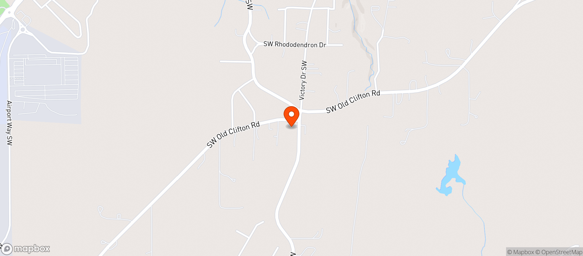 Map showing Sunnyslope Grocery