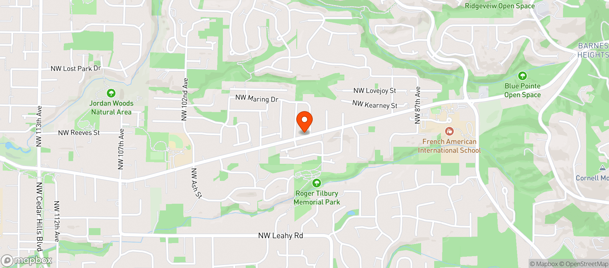 Map showing Whole Foods - 10327 - Tanasbourne