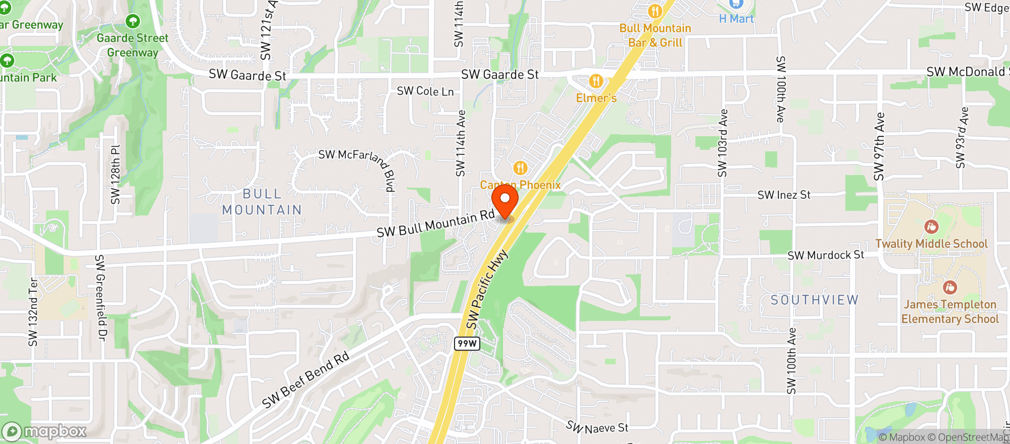Map showing JACKSONS #530 - BULL MT