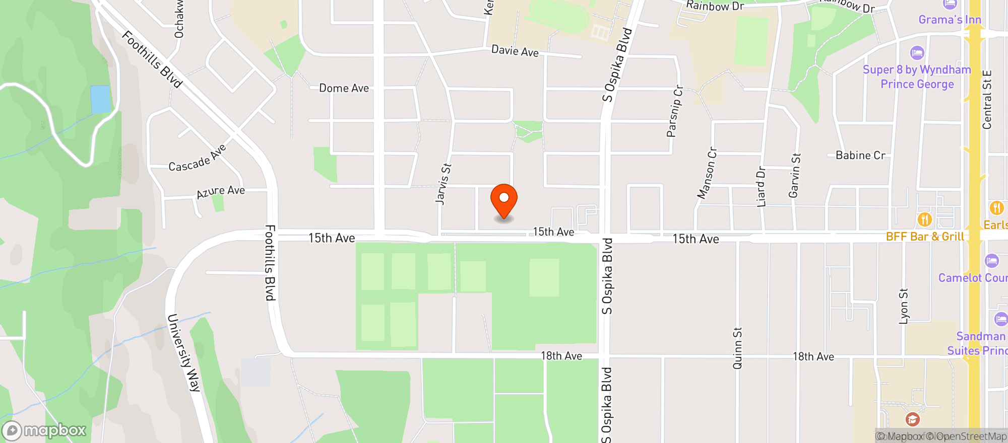 Map showing Fairway Market #6