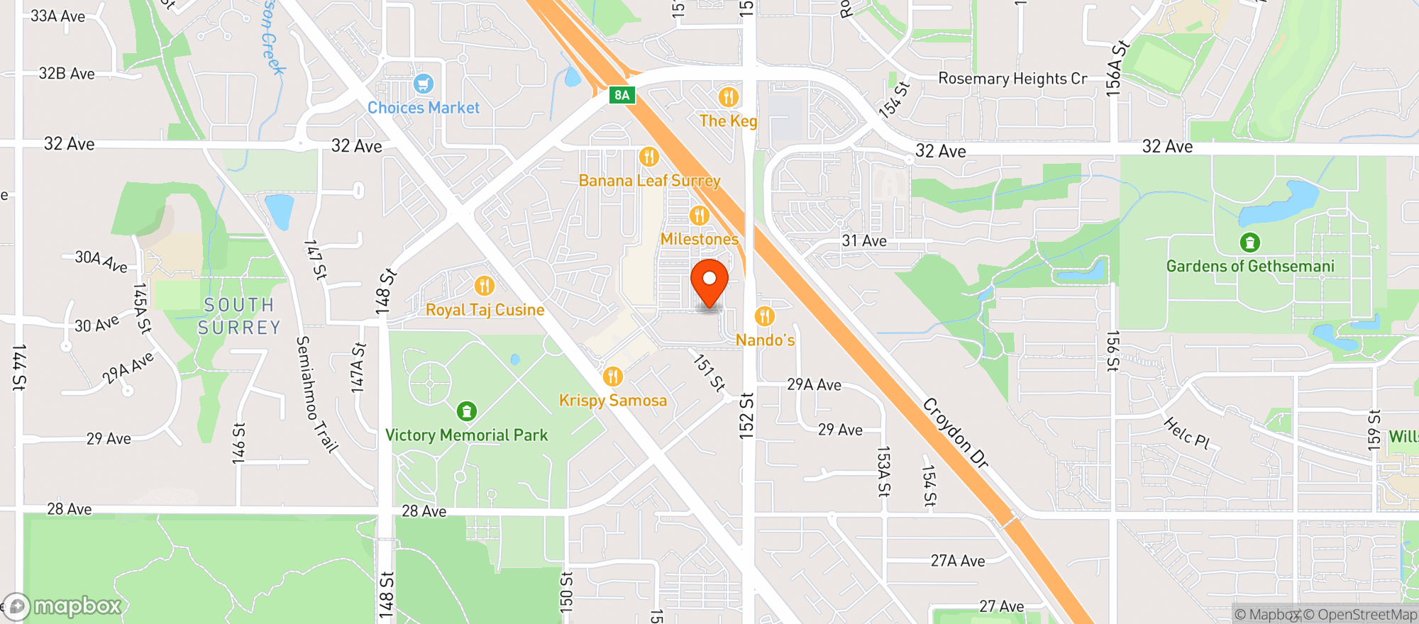 Map showing Save-On-Foods