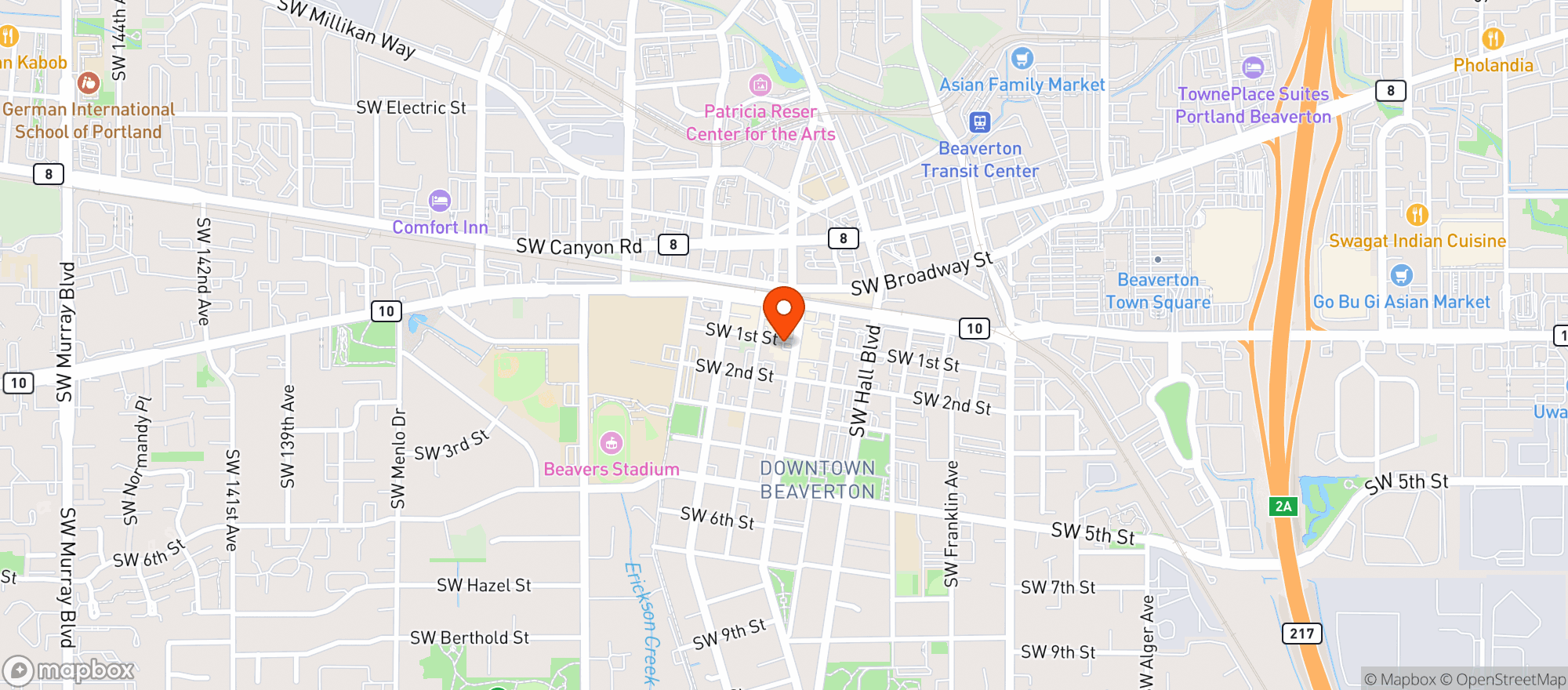 Map showing Syndicate Wine Bar
