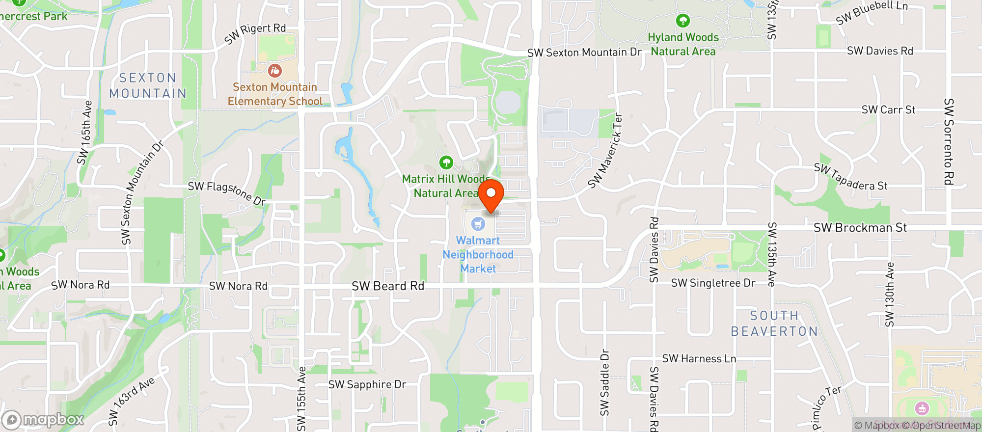 Map showing Cassidy's