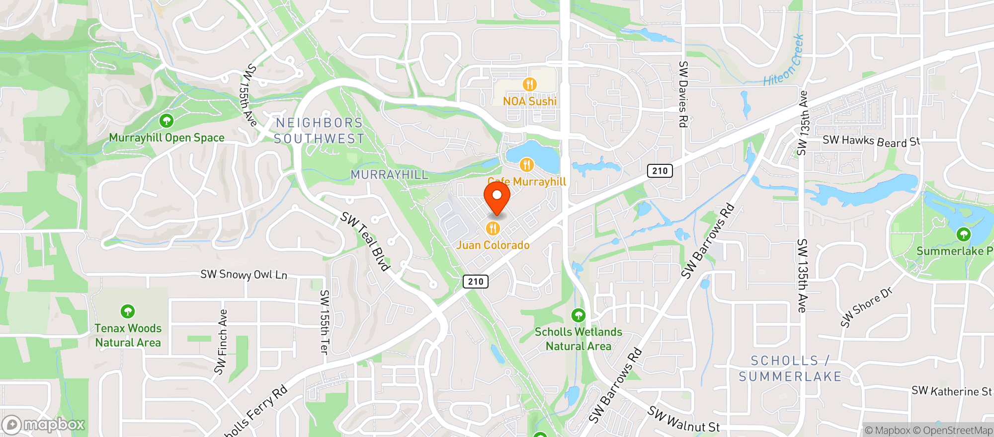 Map showing Juan Colorado