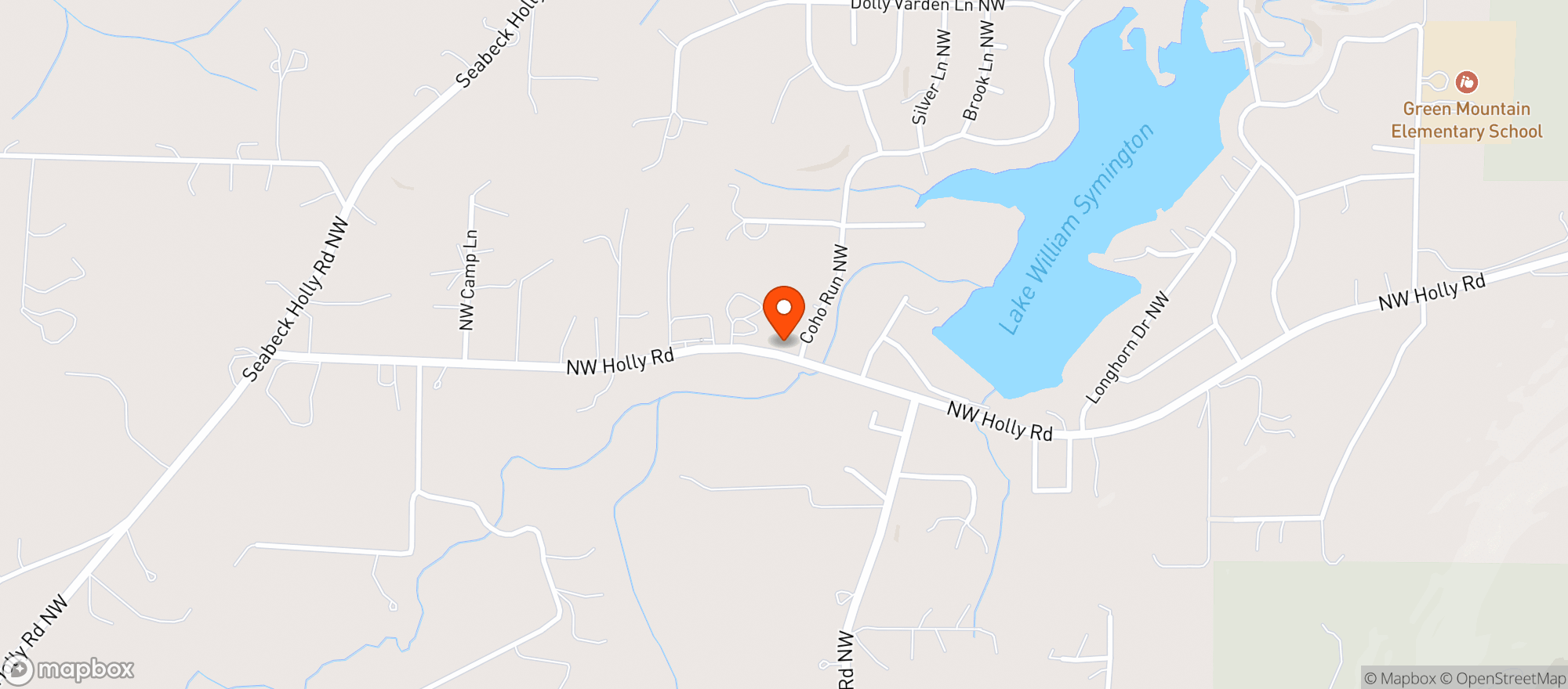 Map showing Camp Union Saloon