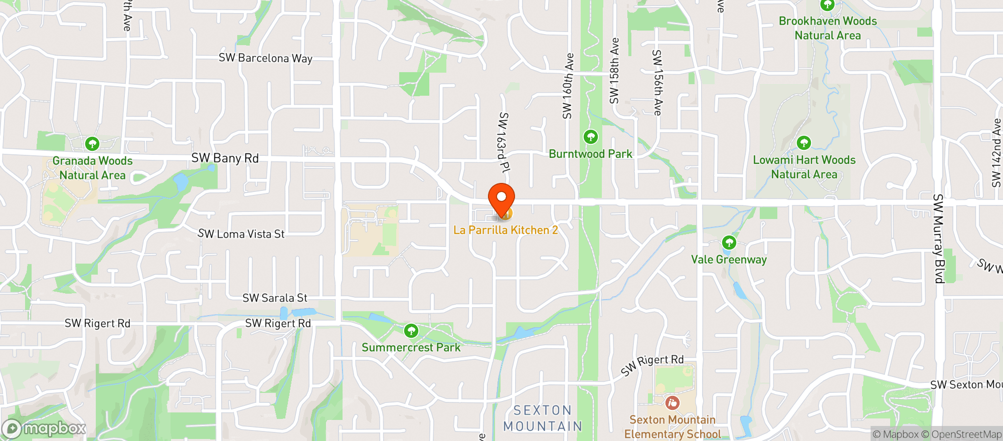 Map showing Hart Road Pizza & Pub