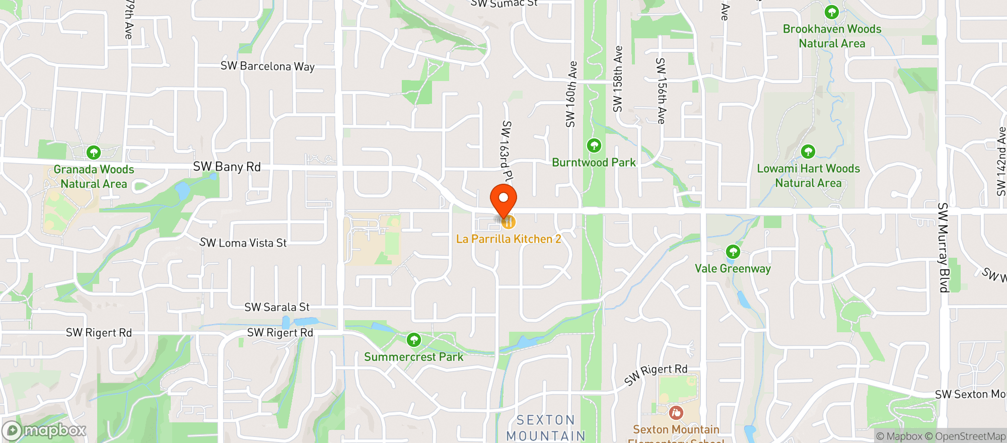 Map showing Plaid Pantry #170