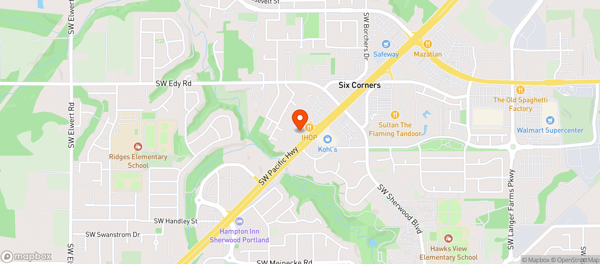 Map showing Gnc