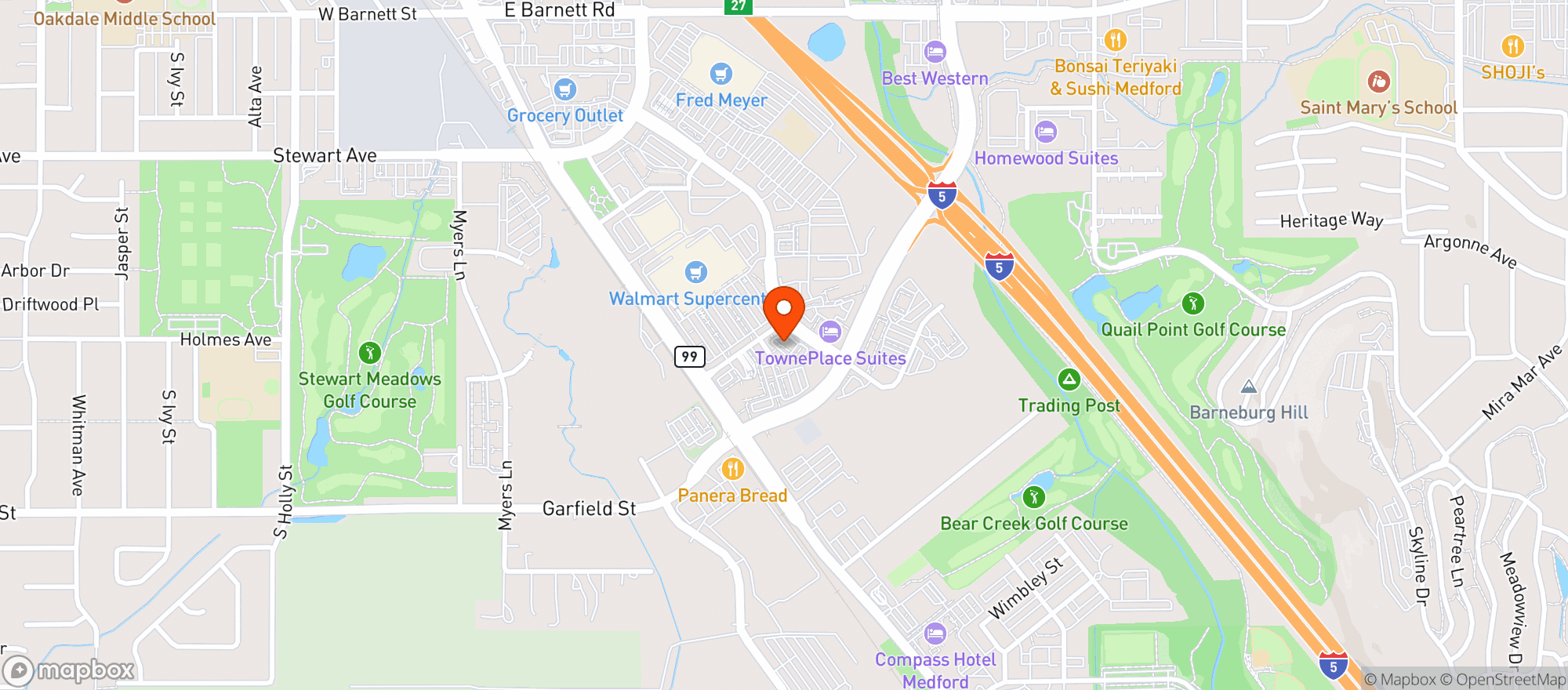 Map showing Gnc