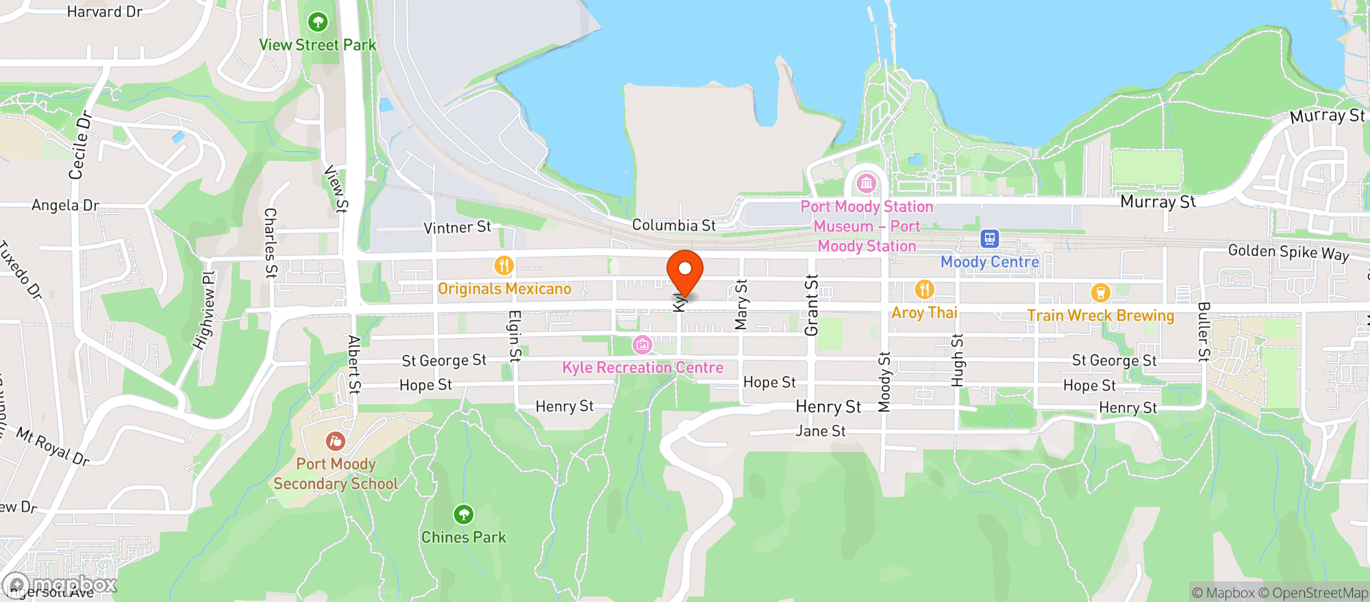 Map showing Eden West Fine Foods & Gifts Ltd