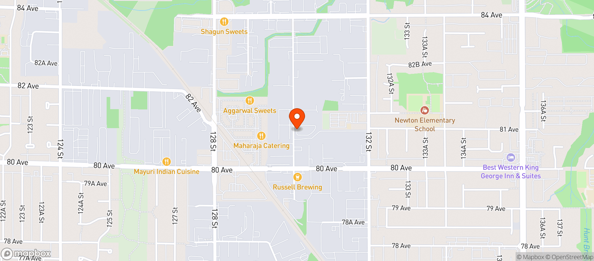 Map showing Planet Earth Healthcare Inc