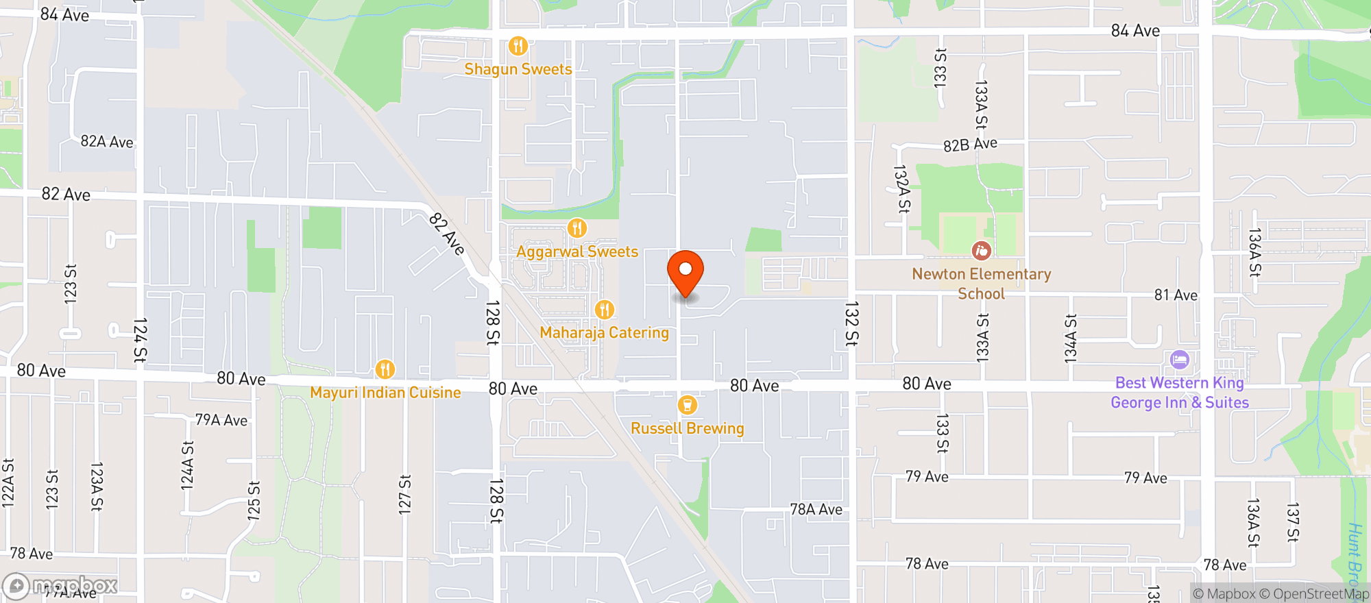 Map showing Yes Wellness