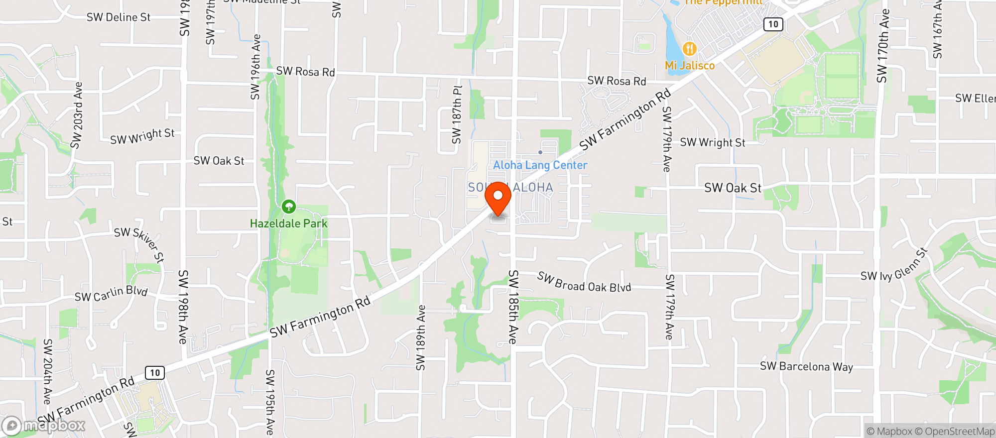Map showing Buddies Sports Bar And Grill