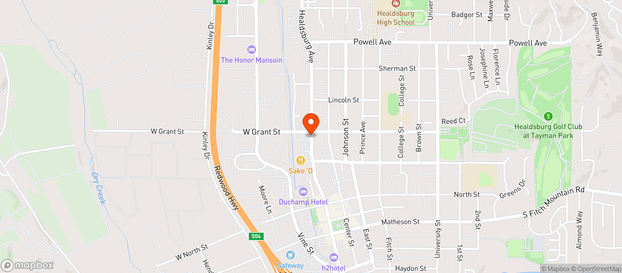 Map showing Rotten Robbie