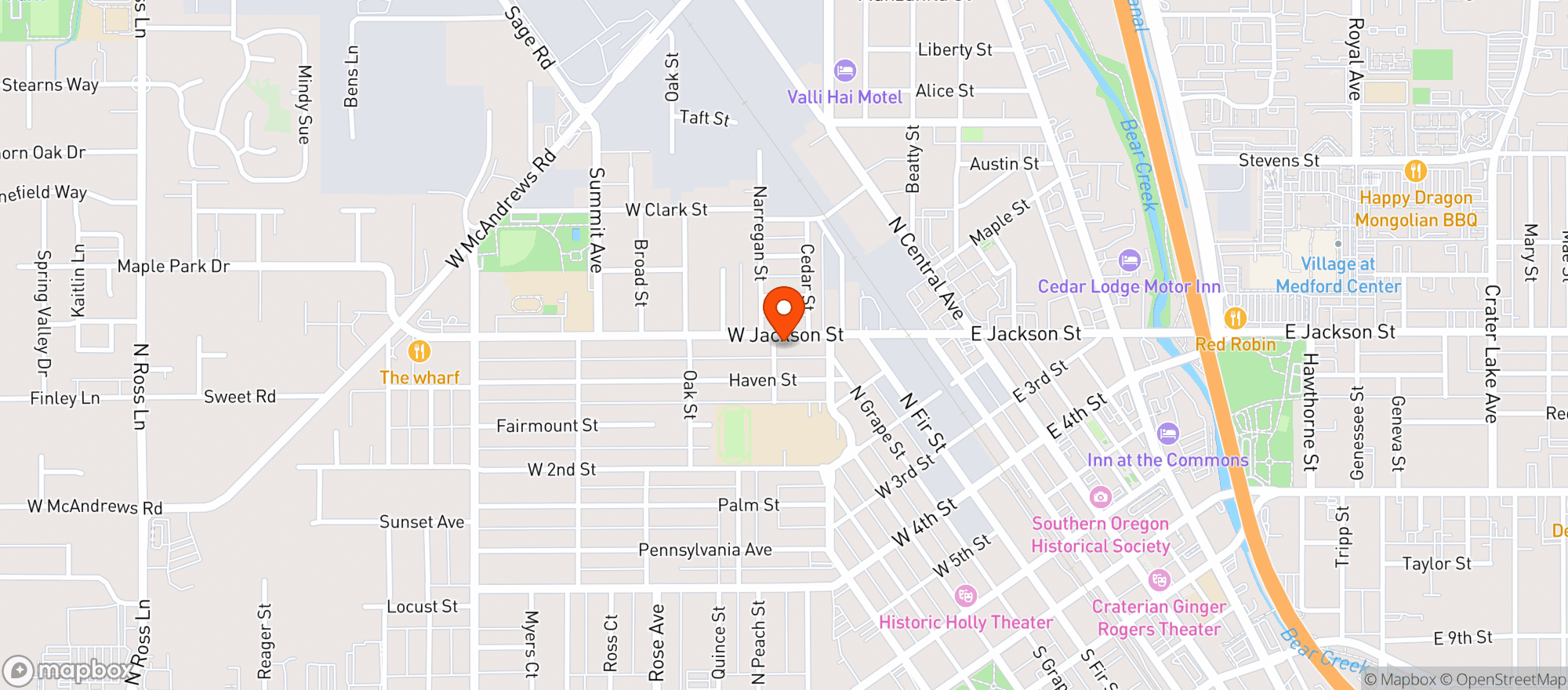 Map showing Smart Choice Market