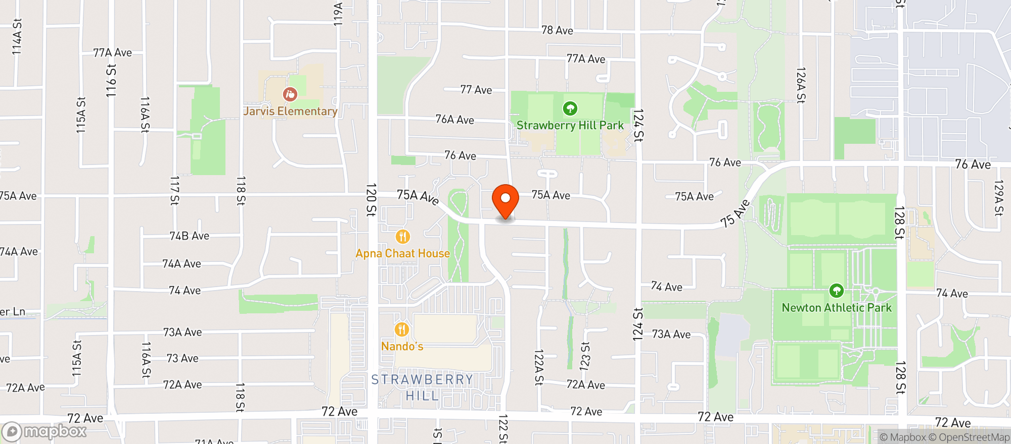 Map showing London Drugs