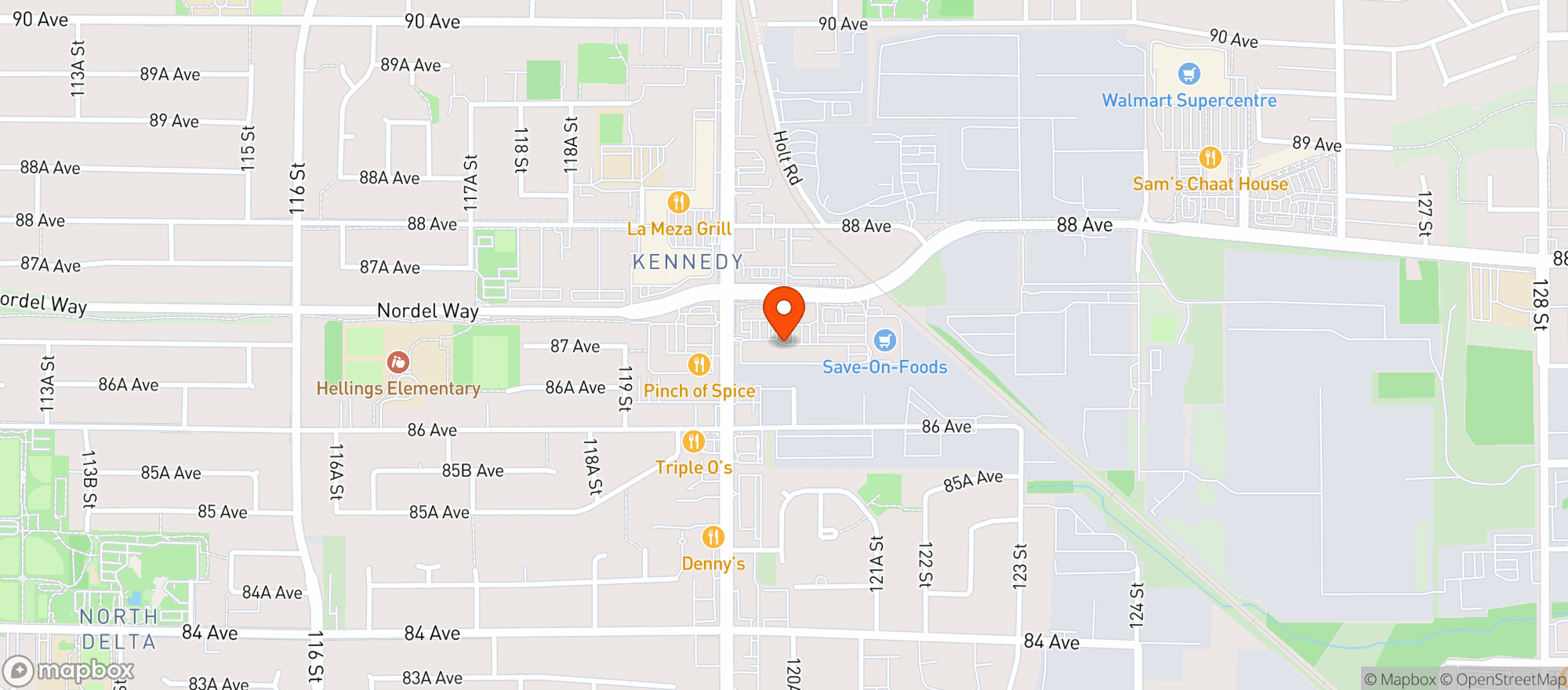 Map showing Bc Liquor Store