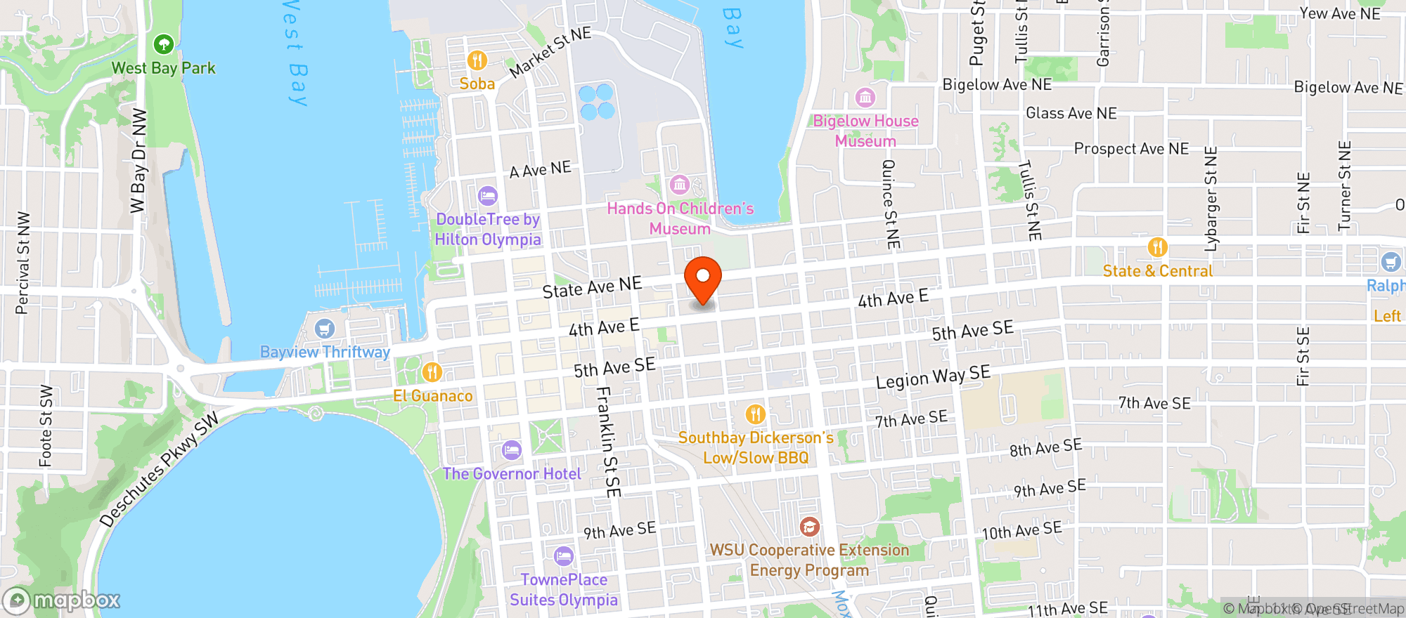 Map showing Well 80