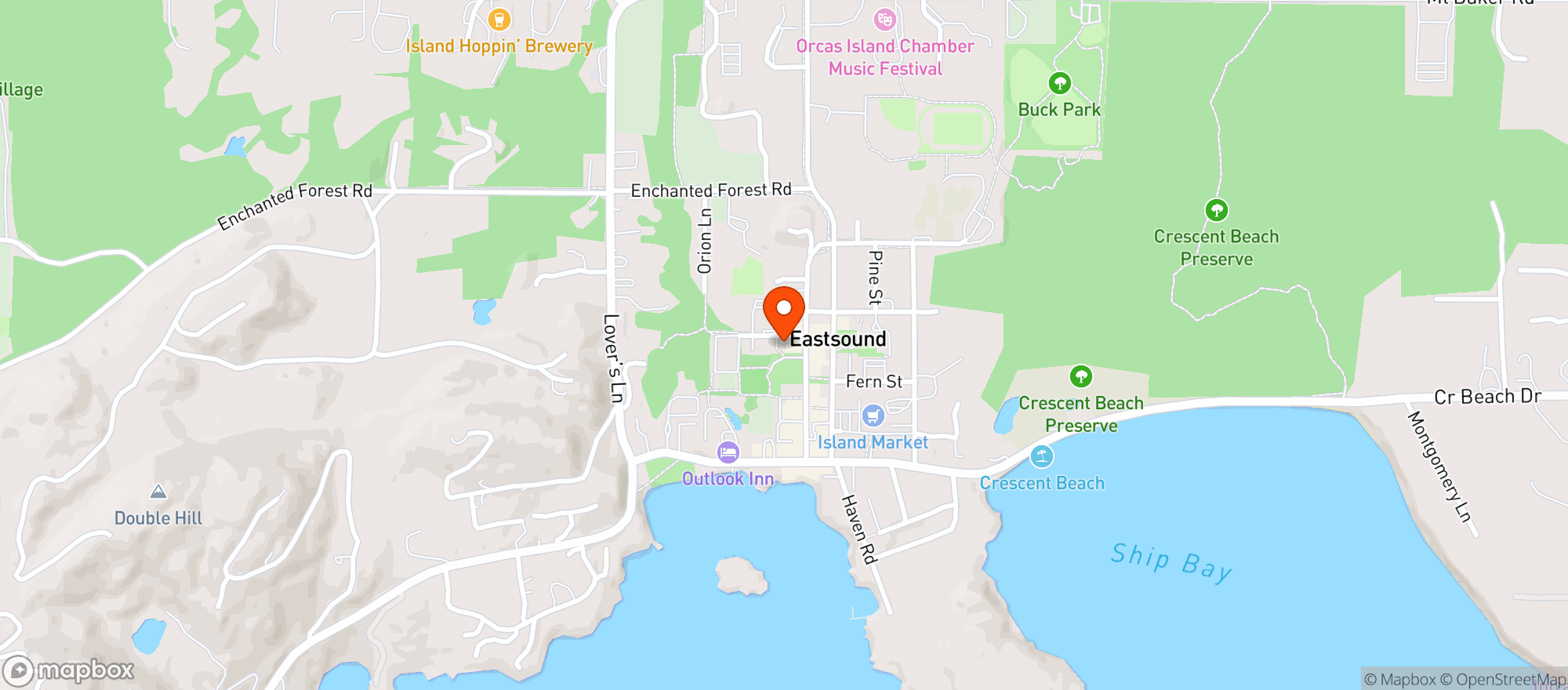 Map showing Cons Pit Stop