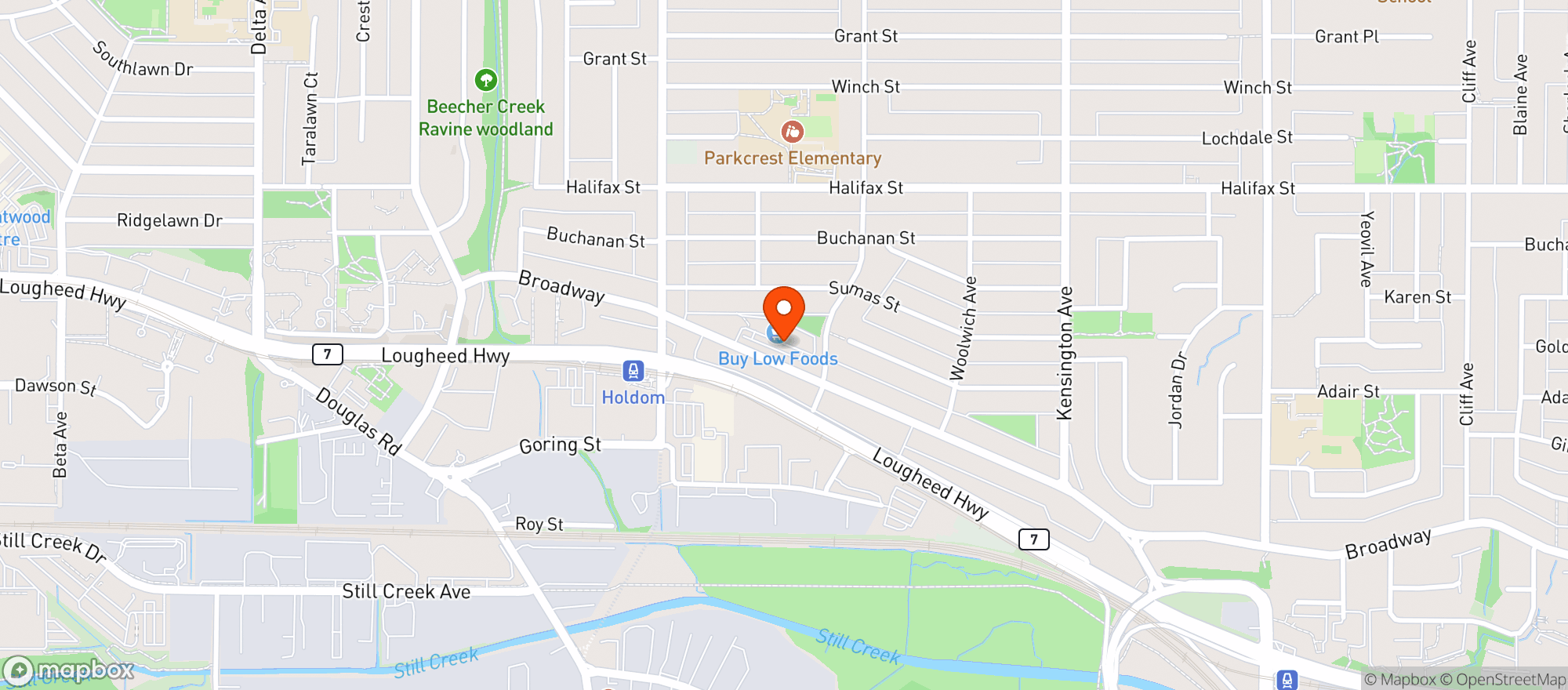 Map showing FAIR MARKET - (80066BL)