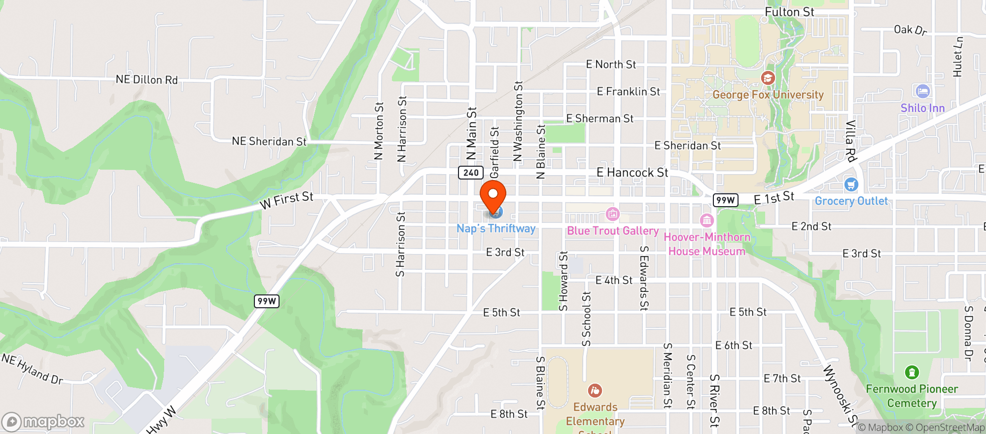 Map showing Naps TW - 00100021297