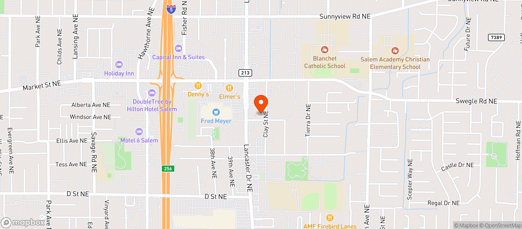 Map showing 76