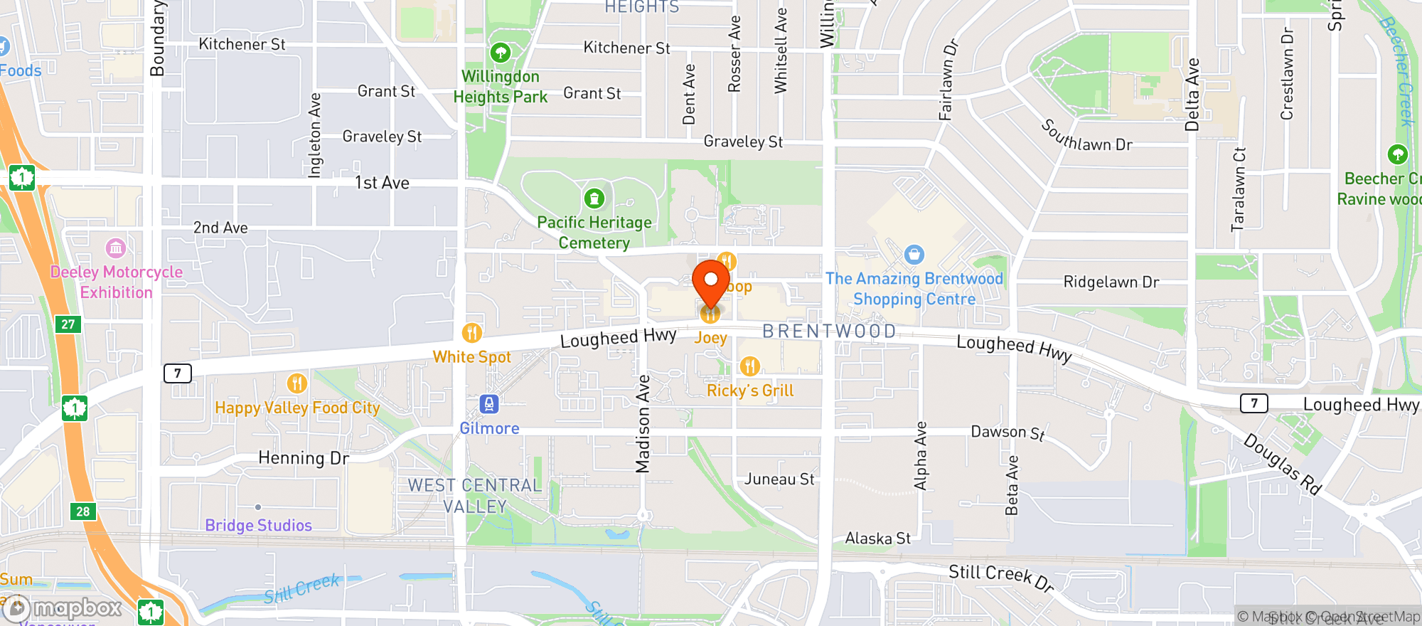 Map showing BottleJockey