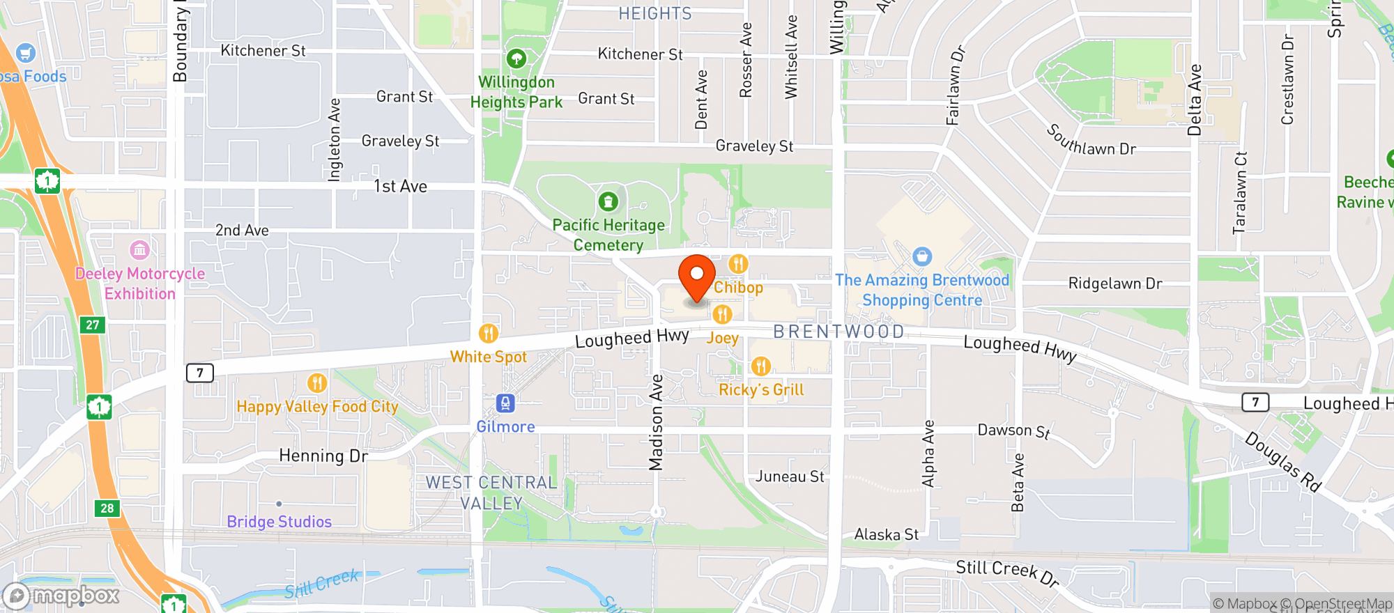 Map showing Save-On-Foods