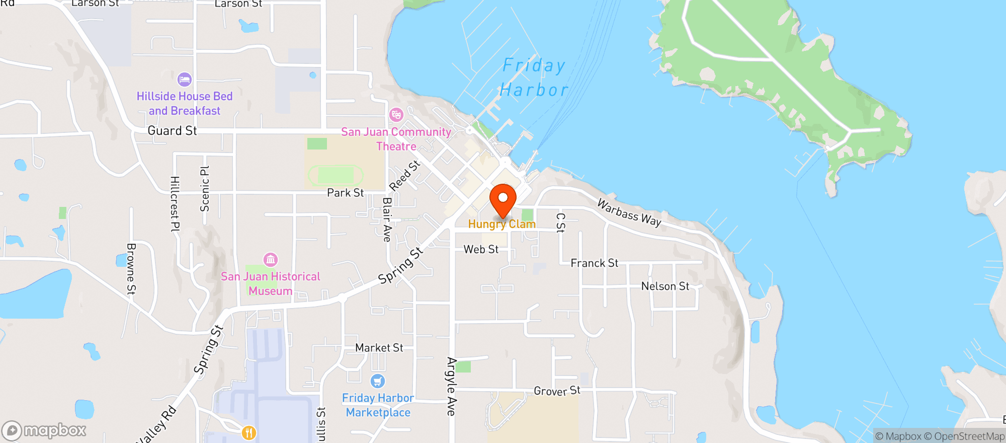Map showing 10th House