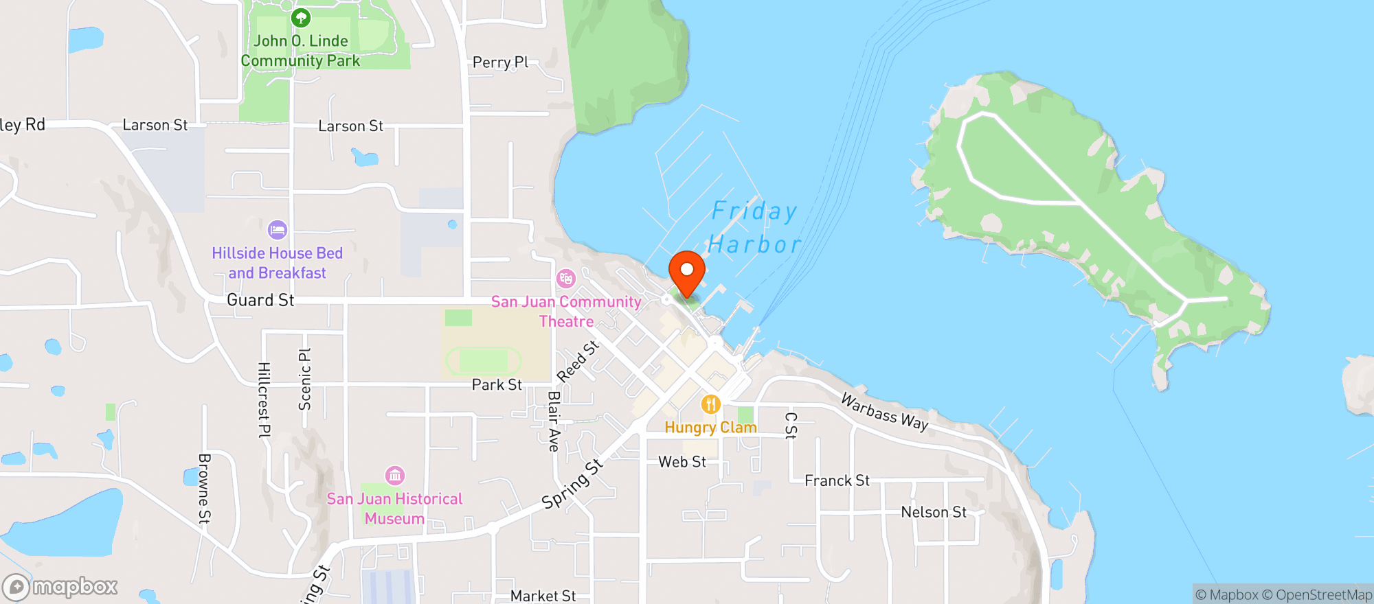 Map showing Oystertale