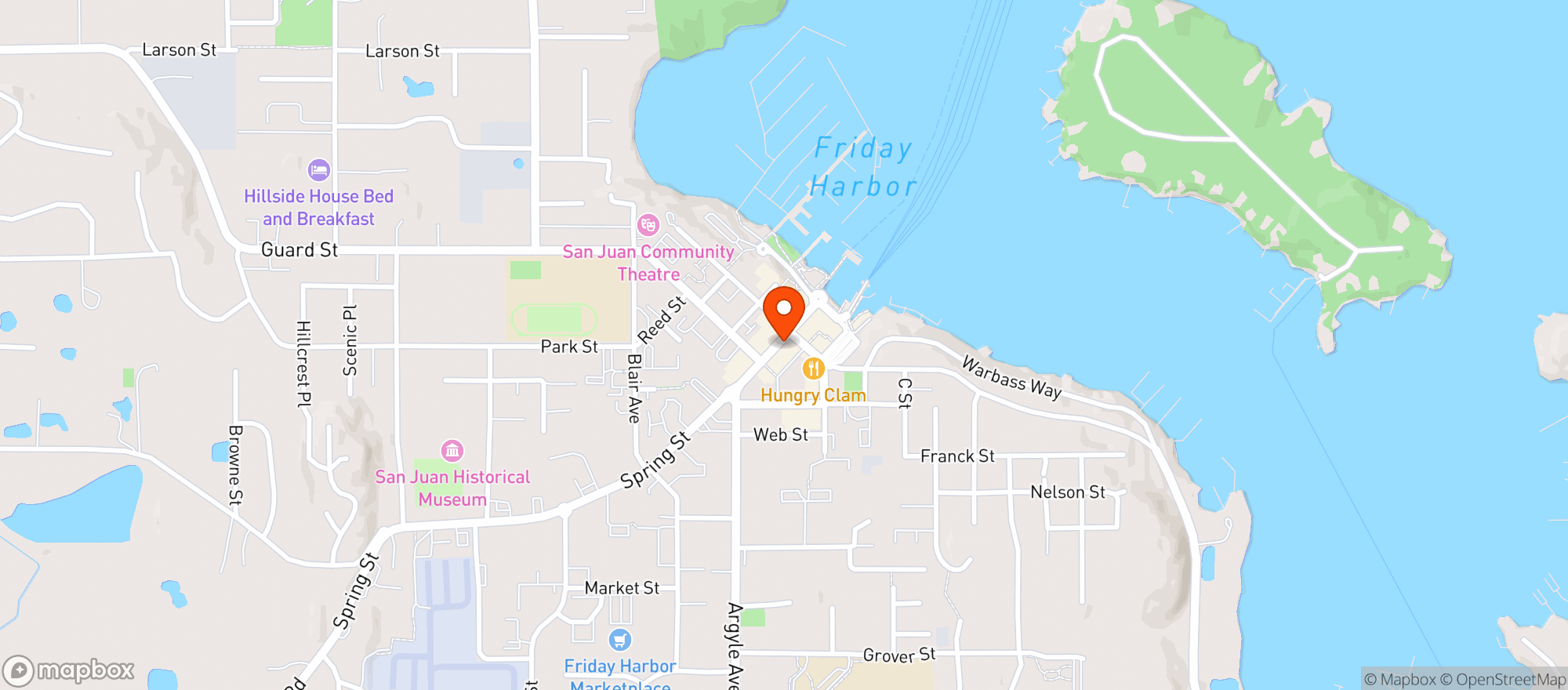 Map showing The Hemp Seed, llc