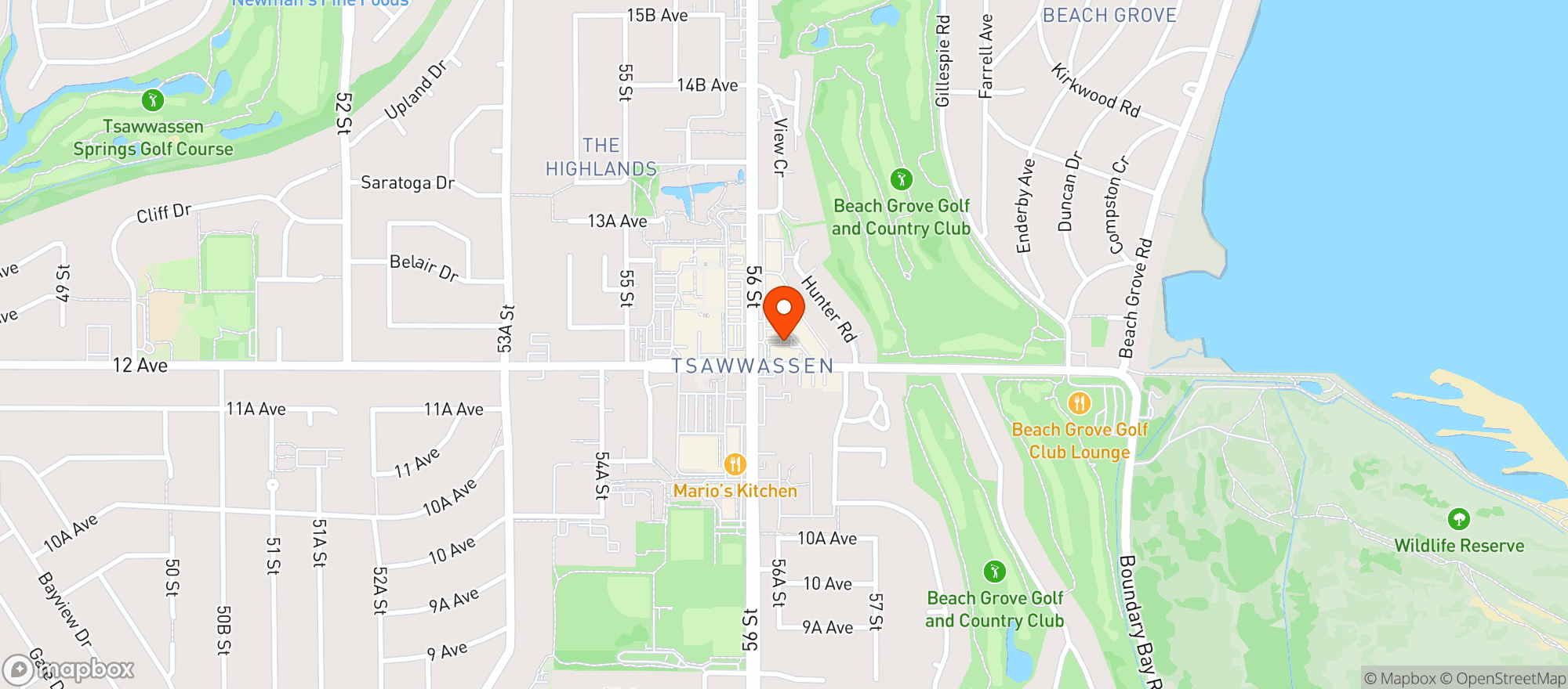 Map showing Meridian Farm Market 2
